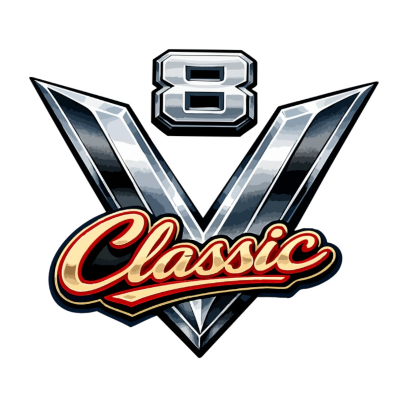 Sticker Deluxe V8 Classic klistermærke til lastbil
