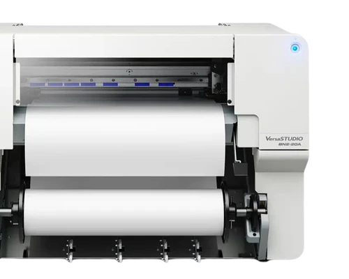 Kompakt Roland BN2-20A printer cutter til grafiske værksteder og webshops