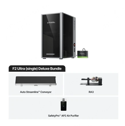xTool F2 Ultra Single Deluxe Bundle