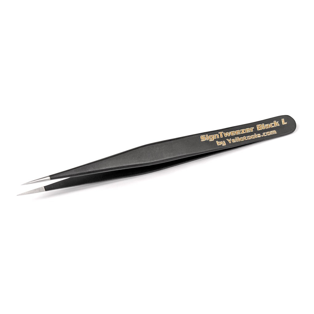 Sort oppilnings pincet (SignTweezer Black L)