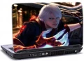 laptop skin med action helt med farlig hånd
