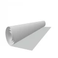 Mat Hvid - Matte White, 751M-010, 8 års folie