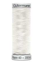 Gütermann Sulky Rayon 40 5 stk. x 200m 1002 Gütermann Sulky Rayon 40 5 stk. x 200m 1002