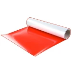 Chemica Metallic - Rød 437 Tekstilfolie