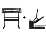 Start pakke med Standard varmepresser og Redsail Skæreplotter 70 cm