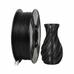 SKILPRO Opaque PETG Filament Sort - Stærkt og Fleksibelt 3D-Printermateriale SKILPRO - Opaque PETG Filament - Black - 1kg