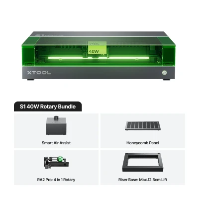 xTool S1 40W Dark Rotary Bundle xTool S1 40W Dark Rotary Bundle