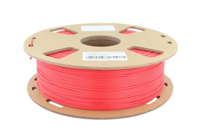 Hot Red PBT+ Filament 1.75mm fra 3DE Premium - Køb Nu! Hot Red - 3DE Premium - PBT + - 1.75mm - 1kg