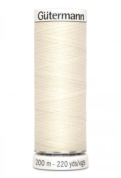 Gütermann POLY 5 stk. x 200m 0001 Gütermann POLY 5 stk. x 200m 0001