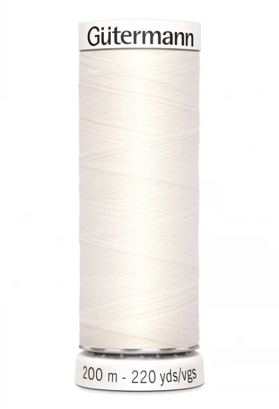 Gütermann POLY 5 stk. x 200m 0111 Gütermann POLY 5 stk. x 200m 0111