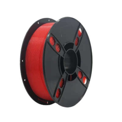 SKILPRO - Transparent PLA++ Filament - Red - 1kg