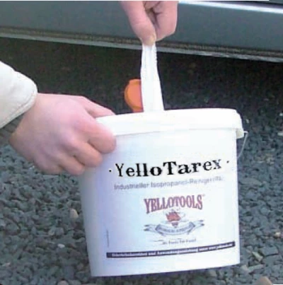 Yello Tarex Tjærefjerner Wetbox med Klude - Effektiv Tjærefjernelse Kampagne Yello Tarex tjærefjerner Wetbox inkl. Klude - ( Kampagne vare )