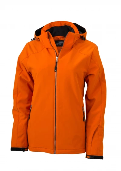 JAMES & NICHOLSON Women's Wintersport Jacket - Waterproof Softshell Ski Coat JAMES & NICHOLSON LADIES' WINTERSPORT JACKET