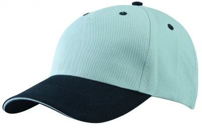 Myrtle Beach 5 Panel Sandwich Cap - Adjustable Cotton Hat with Ventilation Holes MYRTLE BEACH 5 PANEL SANDWICH CAP