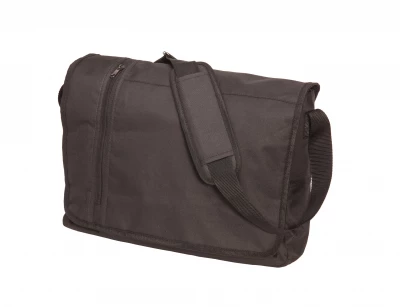 Messenger Bag - Polstret Skuldertaske med PC Lomme, Snørretræk & Lynlåslommer MESSENGER BAG