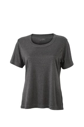 JAMES & NICHOLSON Dame Aktiv T-shirt - Sport & Fritid, Åndbar, Hurtigtørrende JAMES & NICHOLSON LADIES' ACTIVE-T