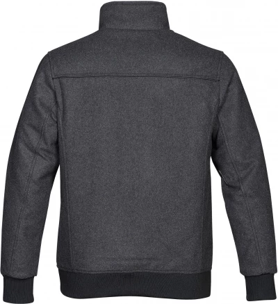 Men's Warrior Club Jacket - Stylish Wool Blend Quilted Outerwear MEN'S WARRIOR CLUB JACKET