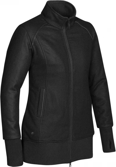 Women's Warrior Club Jacket - Stylish Wool-Polyester Quilted Jacket with Embroidery Access WOMEN'S WARRIOR CLUB JACKET