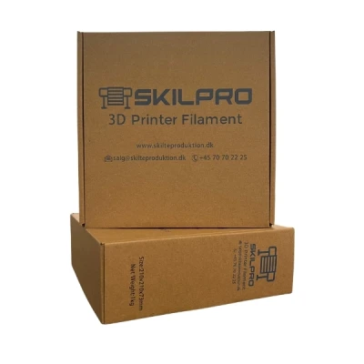 SKILPRO HIPS Filament: Hvidt 3D-printmateriale med høj slagstyrke og nem efterbehandling SKILPRO - HIPS Filament - White - 1kg