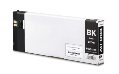 EUV5 - UV blæk 220ml - Sort Blækpatron til Roland BD8 og BD12 EUV5 - UV blæk 220ml - Sort
