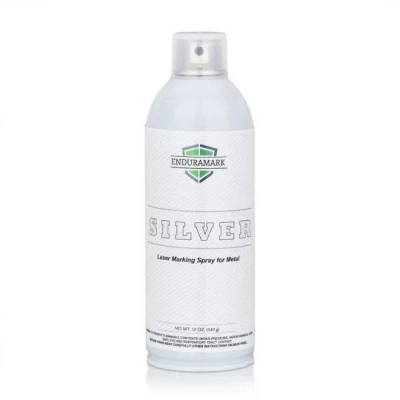 Enduramark Silver Laser Spray for Metal - 340g Enduramark laser Spray til Metal - Silver/Sølv - 340g