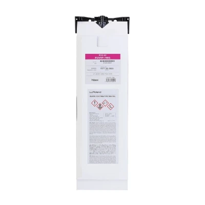 EUV5P-7MG - UV blæk 750ml - Magenta Blækpatron til Roland UV Printer EUV5P-7MG - UV blæk 750ml - Magenta