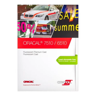 Oracal 7510 - 6510 Farvekort