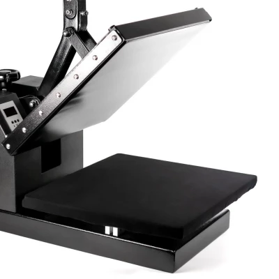 Fabric Protection Cover - Black - 38cm x 38cm | Ideal for Heat Press Baseplate Stof beskyttelseshætte - sort - 38cm x 38cm