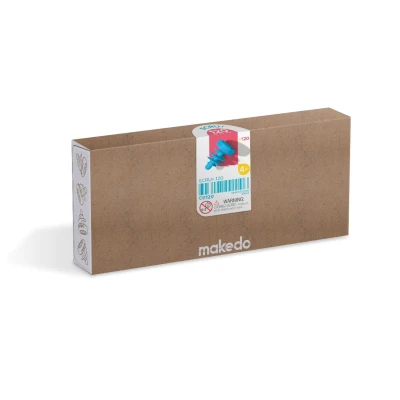 MAKEDO Scru+ 120 – 120 genanvendelige skruer til pap MAKEDO SCRU + 120