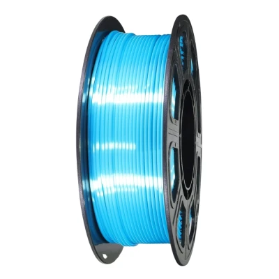 SKILPRO Silk PLA++ Filament - Blå | Glat og Skinnende 3D Print Filament SKILPRO - Silk PLA++ Filament - Blue - 1Kg