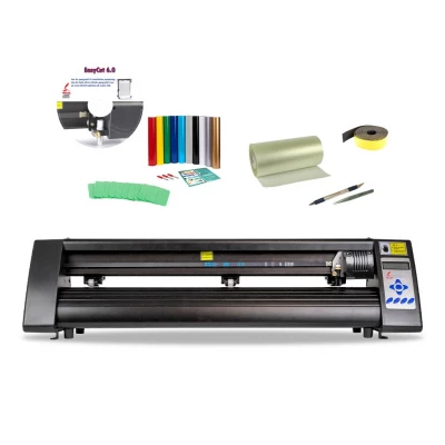 Skilte Startpakke med Redsail 70cm Skæreplotter og Tilbehør - Perfekt til Folieudskæring Skilte Startpakke med Redsail 70cm Skæreplotter og tilbehør