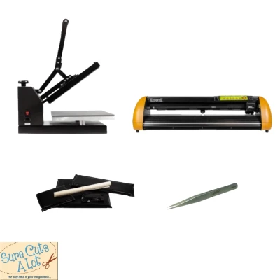  Skilte Startpakke med Expert II 24 LXSkæreplotter + standard varmepresser