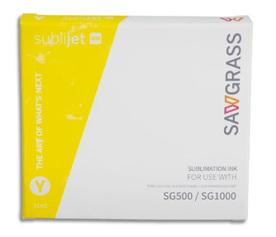 Sawgrass SubliJet UHD Gul Blæk 31 ml til SG500 og SG1000 - Perfekt Farvepræcision og Kvalitet Sawgrass SubliJet UHD - Yellow - 31ml til SG500 og SG1000