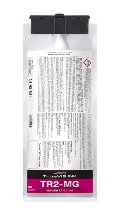 TrueVIS TR2 Magenta Blækpatron 500ml - Original til Roland VG3 TrueVIS TR2 - 500ml - Magenta