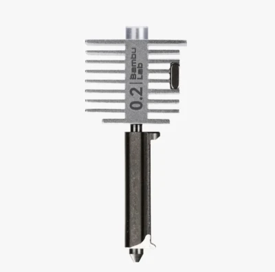 Bambu Lab Hotend - Rustfri Ståldyse til 3D-Printere Bambu Lab - Hotend - Stainless Steel Nozzle - A1 og A1 mini