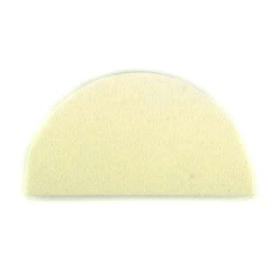 Filt Skraber 050 HM - Halvmåne, Hårdhed C | YELLOFELT BLOC Filt skraber 050 HM