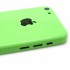 iPhone 5C bagside inkl. knapper og sim-kortholder - Grøn