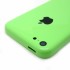 iPhone 5C bagside inkl. knapper og sim-kortholder - Grøn
