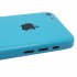 iPhone 5C bagside inkl. knapper og sim-kortholder - Blå