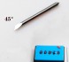 5 stk. knivpakke, Summagraphic Standard kniv 45º, 0.45mm