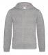 B&amp;C HOODED FULL ZIP / KIDS