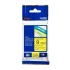 Brother original TZe621 tape – sort på gul, 9 mm bred