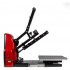 Semi-automatisk varmepresser med rulleplade - 38x38cm