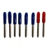 Komplet Knivpakke, indeholdende 2stk. Standard knive + 2stk. Detalje knive + 2stk. Sandbl&aelig;snings knive + 2stk. Refleksfolie kniv
