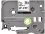 Brother original TZe211 tape – sort på hvid, 6 mm bred